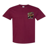 2024 Cruisin official classic car show t-shirt maroon Ocean City Maryland