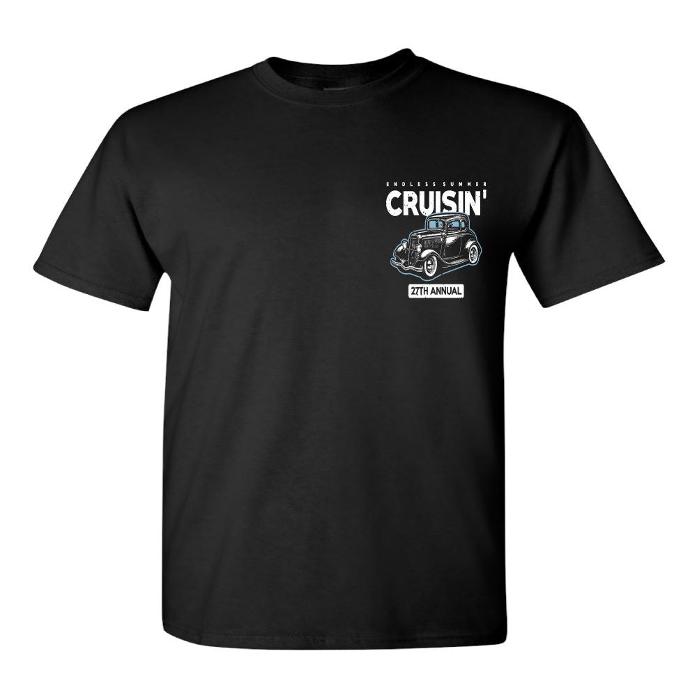 2024 Cruisin Endless Summer official car show event tshirt black Ocea