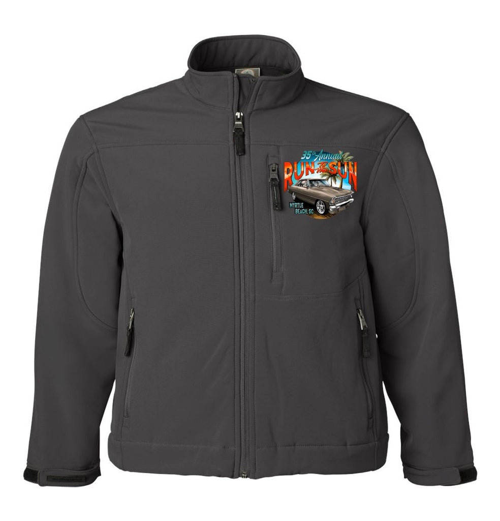 2024 Run to the Sun official car show jacket charcoal Myrtle Beach, SC