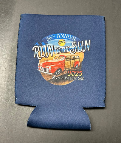 2025 Run to The Sun official car show can coolie (pack of 2) Myrtle Beach SC