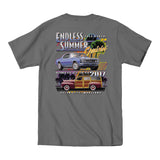2017 Cruisin Endless Summer official car show event t-shirt charcoal Ocean City MD