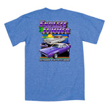 2020 Cruisin Endless Summer official car show event t-shirt heather royal Ocean City MD