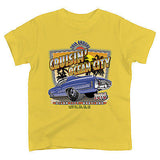 2016 Cruisin official classic car show event youth t-shirt yellow Ocean City Maryland