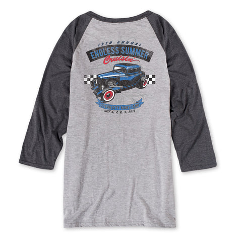 2016 Cruisin Endless Summer official car show event baseball t-shirt Ocean City MD