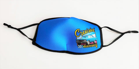 PACK OF 2 Blue 2021 Cruisin' Masks - Cruisin' Ocean City