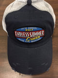 2017 Cruisin Endless Summer official car show event trucker hat blue and white Ocean City MD