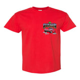 2023 Run to the Sun official car show event t-shirt red Myrtle Beach, SC
