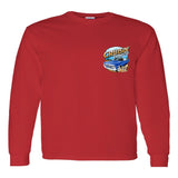2023 Cruisin official classic car show event long sleeve t-shirt red Ocean City Maryland