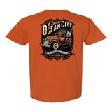 2024 Cruisin official classic car show t-shirt texas orange Ocean City Maryland