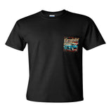 2024 Cruisin official classic car show pocket t-shirt black Ocean City Maryland