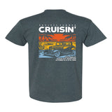 2024 Cruisin Endless Summer official car show t-shirt heather charcoal Ocean City, MD