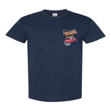 2024 Cruisin Endless Summer official car show event t-shirt navy Ocean City MD