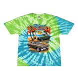 2024 Run to the Sun official classic car show event youth t-shirt tie dye Myrtle Beach, SC