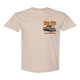 2024 Run to the Sun official car show event t-shirt tan Myrtle Beach, SC