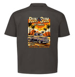 2024 Run to the Sun official car show shop shirt charcoal Myrtle Beach, SC