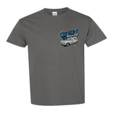 2025 Cruisin official classic car show t-shirt charcoal Ocean City Maryland