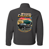 2025 Cruisin official car show jacket charcoal Ocean City, Maryland