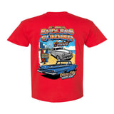 2025 Cruisin Endless Summer official car show t-shirt red Ocean City MD