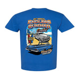 2025 Cruisin Endless Summer official car show t-shirt royal blue Ocean City MD