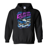 2025 Cruisin Endless Summer official car show long sleeve hooded sweatshirt black Ocean City