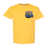 2025 Cruisin Endless Summer official car show t-shirt yellow Ocean City MD