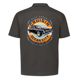 2026 Cruisin official classic car show shop shirt charcoal Ocean City Maryland