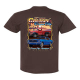 2026 Cruisin official classic car show t-shirt brown Ocean City Maryland