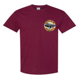 2026 Cruisin official classic car show t-shirt maroon Ocean City Maryland