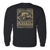 2026 Cruisin Endless Summer official car show long sleeve t-shirt black Ocean City MD