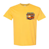 2026 Cruisin Endless Summer official car show t-shirt yellow Ocean City MD