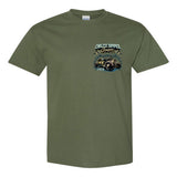 2026 Cruisin Endless Summer official car show t-shirt military green Ocean City MD