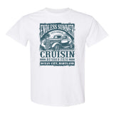 2026 Cruisin Endless Summer official car show t-shirt white Ocean City MD