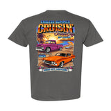 2026 Cruisin Endless Summer official car show t-shirt charcoal Ocean City MD