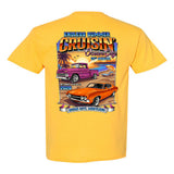 2026 Cruisin Endless Summer official car show t-shirt yellow Ocean City MD