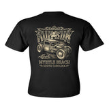 2026 Run to the Sun official car show event t-shirt Black Myrtle Beach, SC