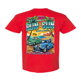 2026 Run to the Sun official car show event t-shirt Red Myrtle Beach, SC