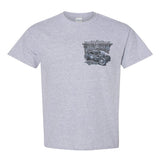 2026 Run to the Sun official car show event t-shirt Sport Gray Myrtle Beach, SC