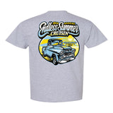2023 Cruisin Endless Summer official car show event t-shirt gray Ocean City MD