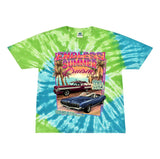 2023 Endless Summer Cruisin classic car show youth t-shirt tie-dye Ocean City, MD