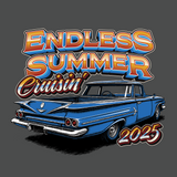 2025 Endless Summer Cruisin Ocean City official car show event can coolie (pack of 2)