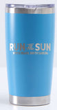 2024 Run to the Sun official car show event YETI style cup teal