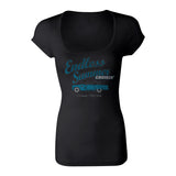 Cruisin Endless Summer official car show women black scoop neck t-shirt Ocean City MD