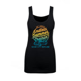 SALE - 2017 Cruisin Endless Summer official women black tank top t-shirt Ocean City MD