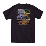 2017 Cruisin Endless Summer official car show event t-shirt black Ocean City MD