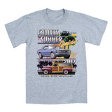 2017 Cruisin Endless Summer classic car show event youth t-shirt gray Ocean City MD