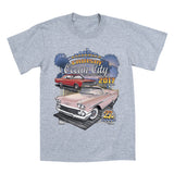 2017 Cruisin official classic car show event youth t-shirt athletic gray Ocean City, MD