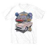 2017 Cruisin official classic car show event youth t-shirt white Ocean City, MD