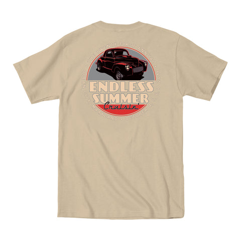 2018 Cruisin Endless Summer official car show event t-shirt tan Ocean City MD