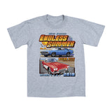 2018 Cruisin Endless Summer classic car show event youth t-shirt gray Ocean City MD