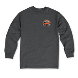 2019 Cruisin official classic car show event long sleeve t-shirt heather charcoal Ocean City MD